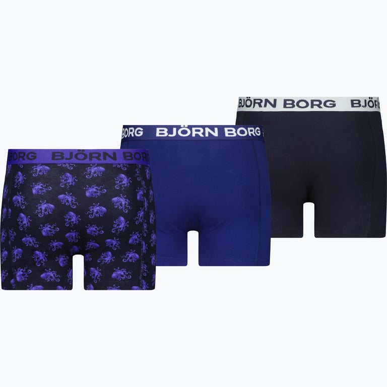 Björn Borg Core Boxer 3-pack JR kalsonger Blå