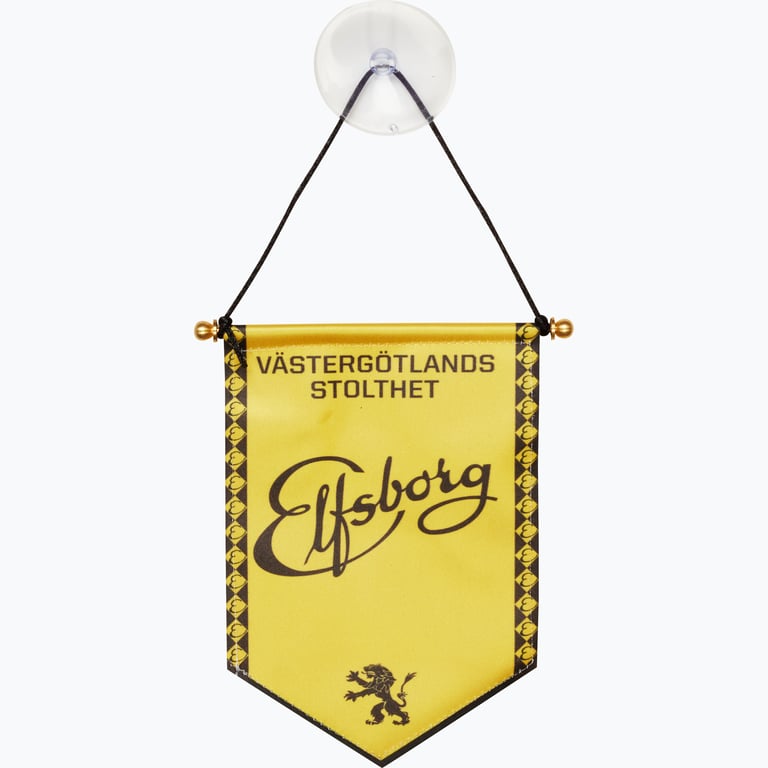 IF ELFSBORG PENNANT 10x15cm Gul