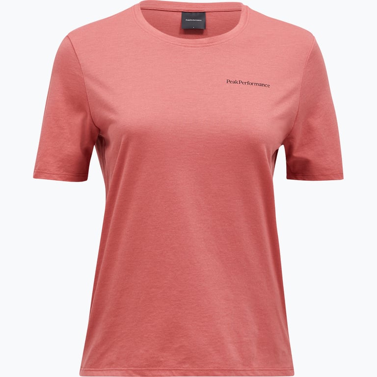 Peak Performance Explore Logo W t-shirt Rosa