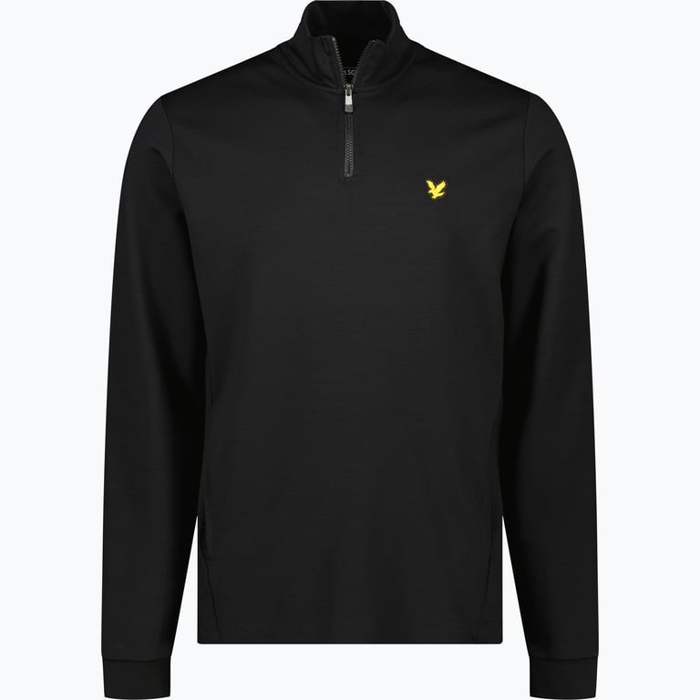 Lyle & Scott Fly Fleece Quarter Zip M tröja Svart