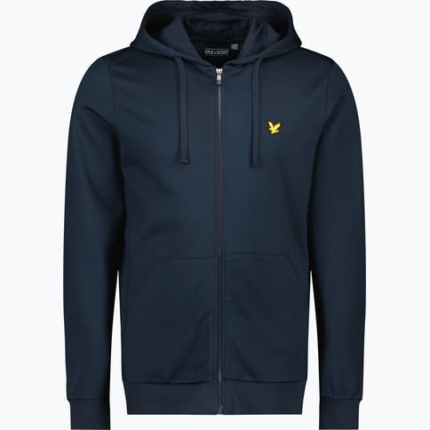 Lyle & Scott Full Zip Fly Fleece M huvtröja Blå