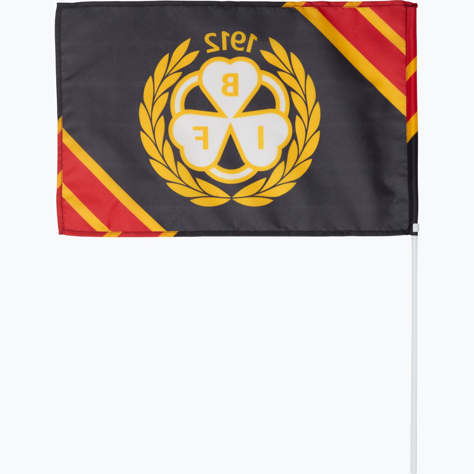 Brynäs IF FLAGGA med pinne 2.0 30x45 Svart