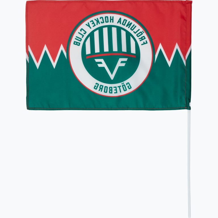 Frölunda Hockey FLAGGA med pinne 2.0 30x45 Röd