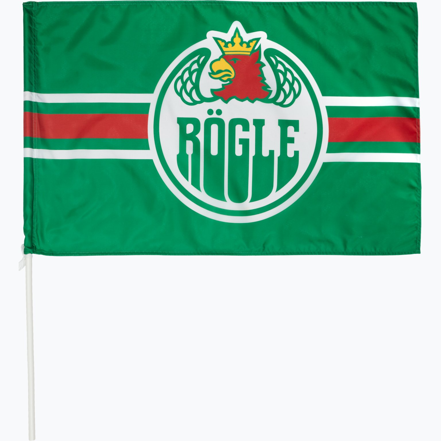 Rögle Flagga med pinne 60x90 Grön