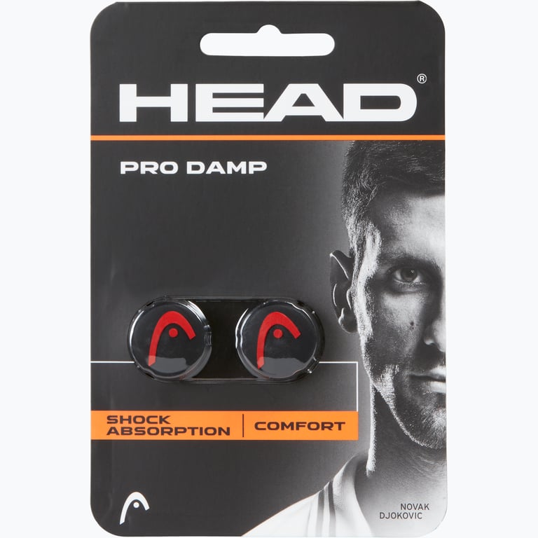 Head Pro 2-pack vibrationsdämpare Svart