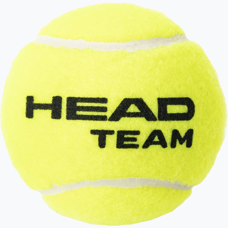 Head Team 4-pack tennisbollar Gul