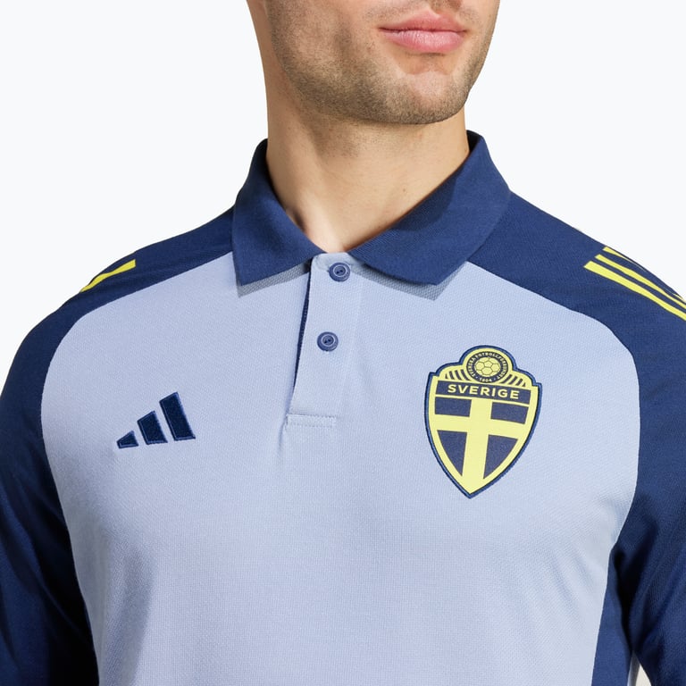 adidas Sweden Polo M pikétröja Blå