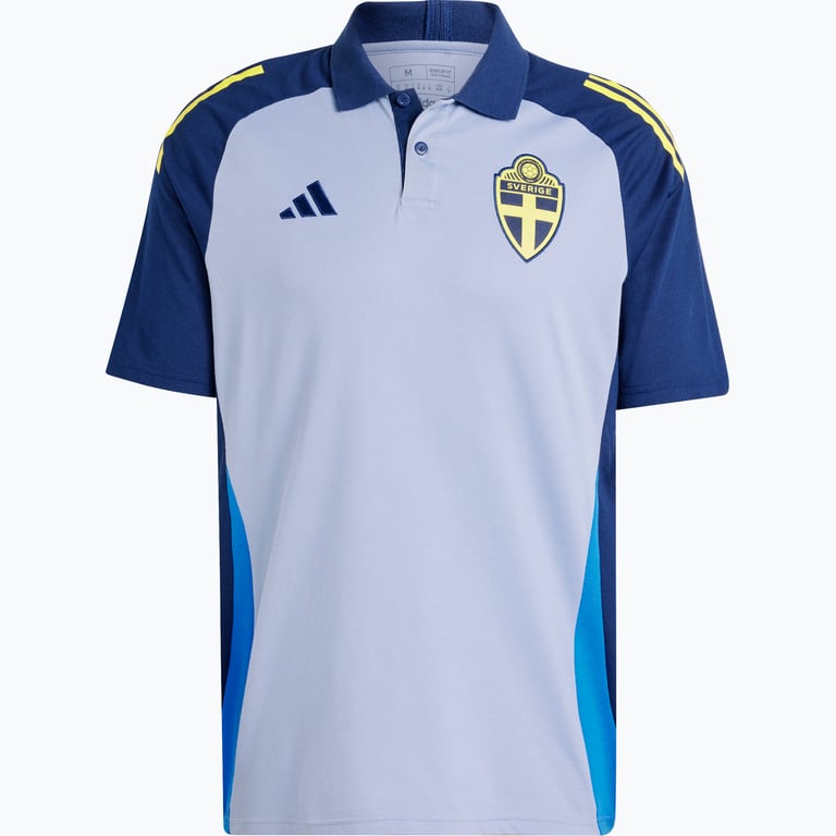 adidas Sweden Polo M pikétröja Blå