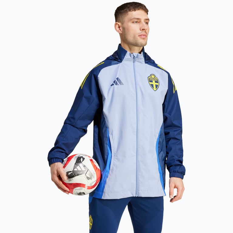 adidas Sweden All Weather M jacka Blå