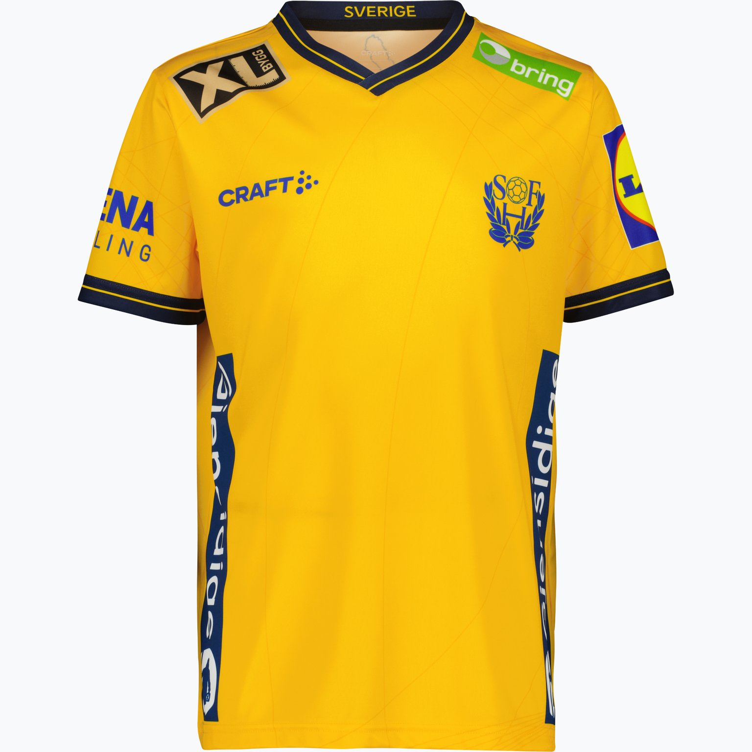 Craft Sweden Handball Replica jr matchtröja Gul