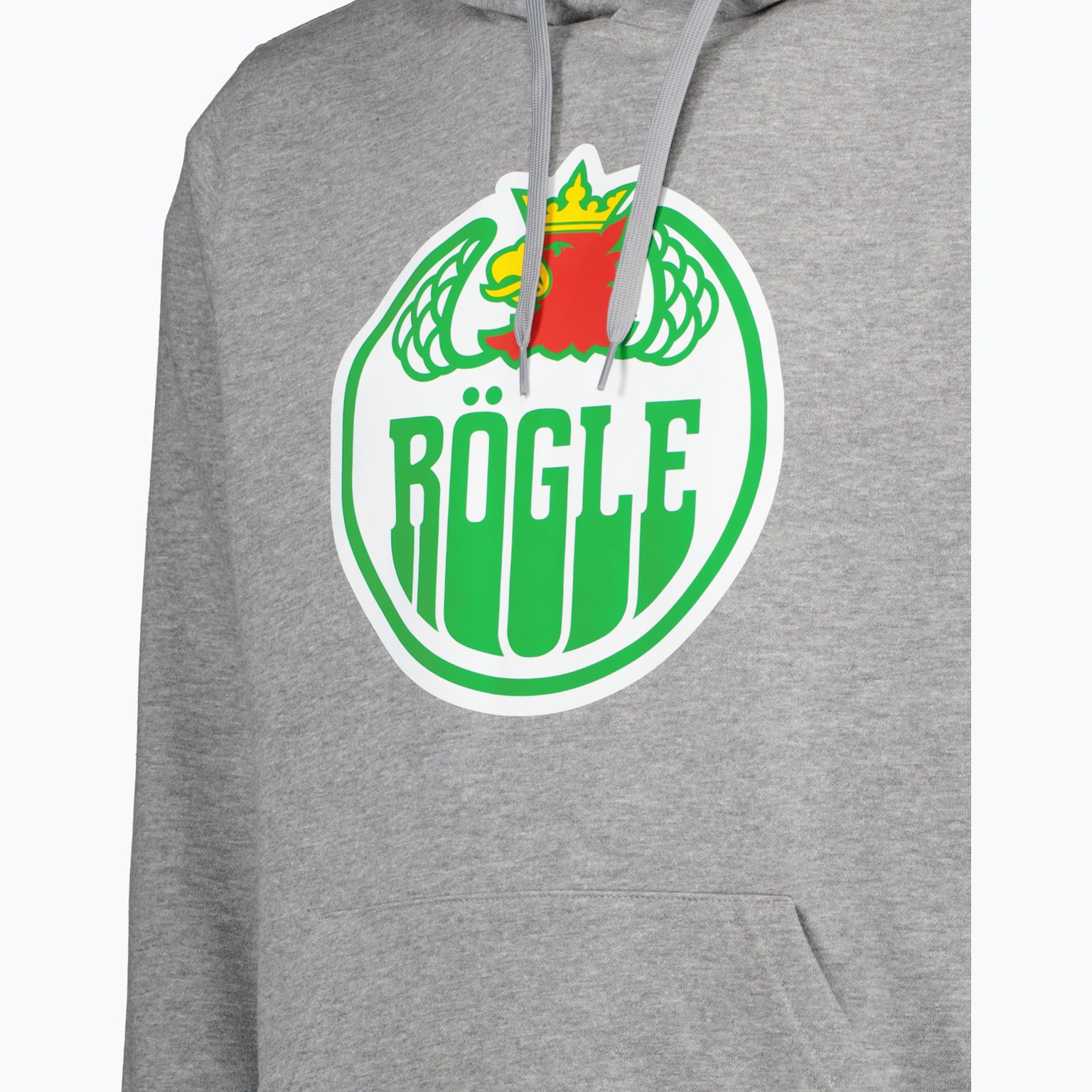 Rögle Logo M huvtröja Grå