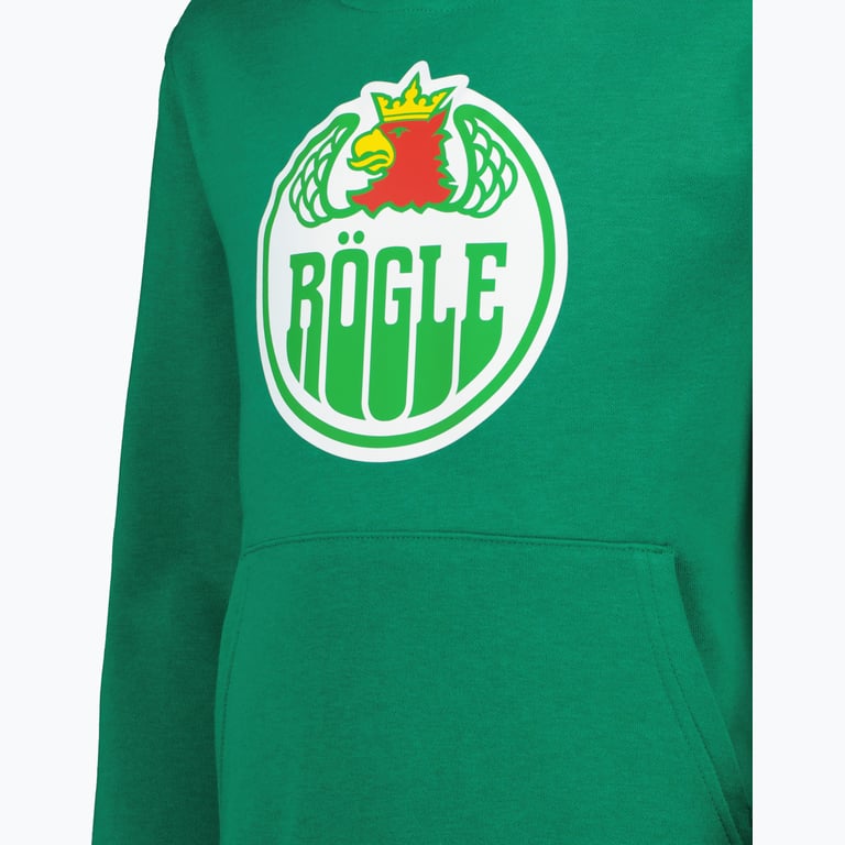 Rögle Logo JR huvtröja Grön