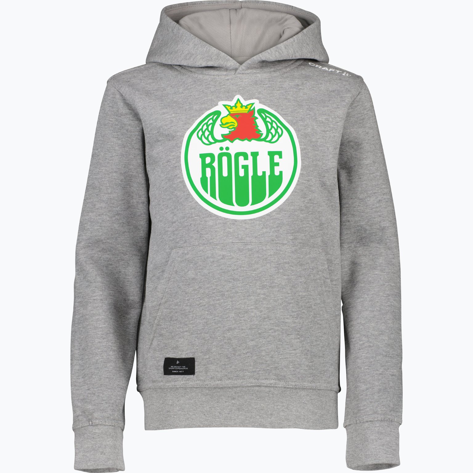 Rögle Logo JR huvtröja Grön