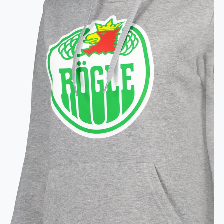 Rögle Logo W hoodie Grå