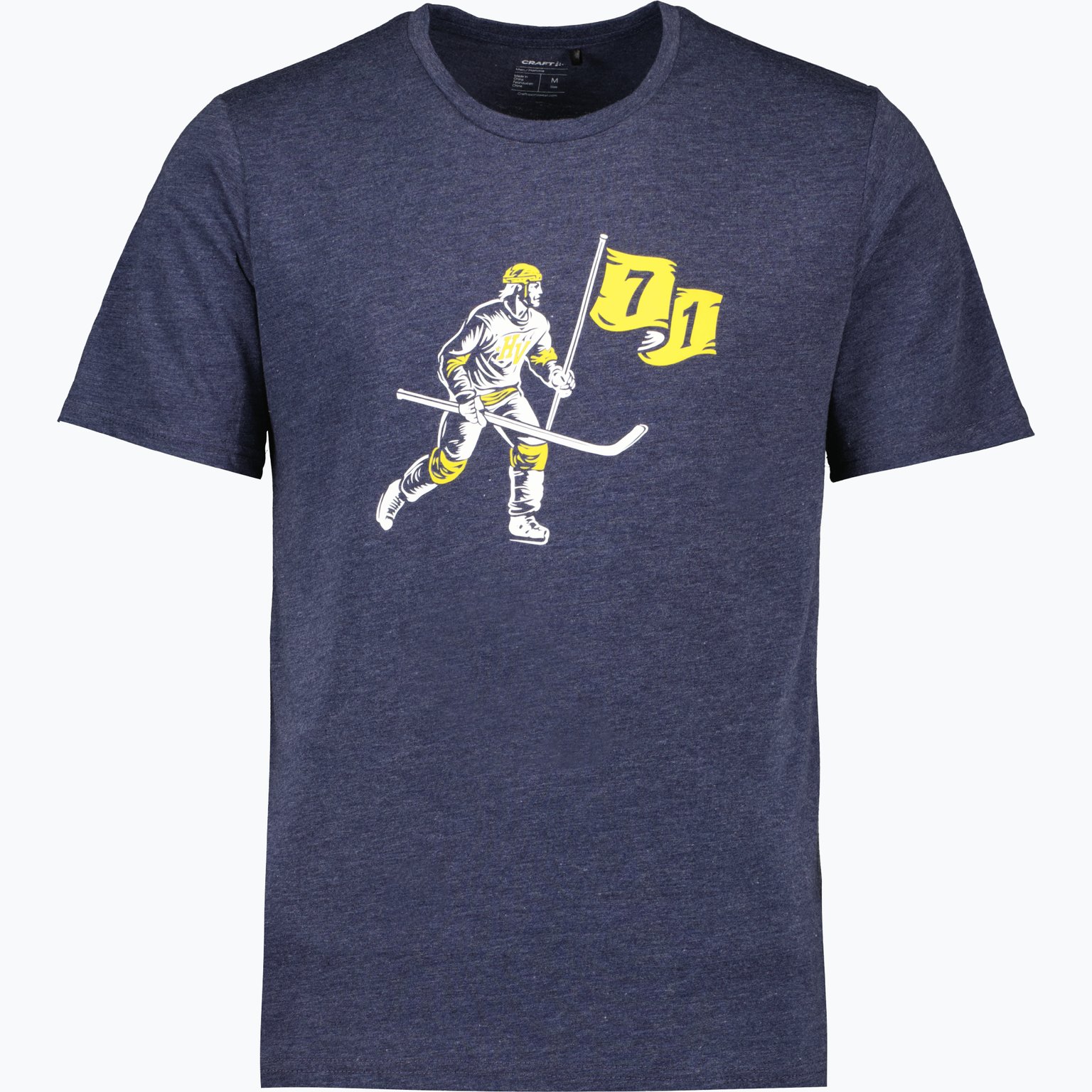 HV71 Flag M t-shirt Blå