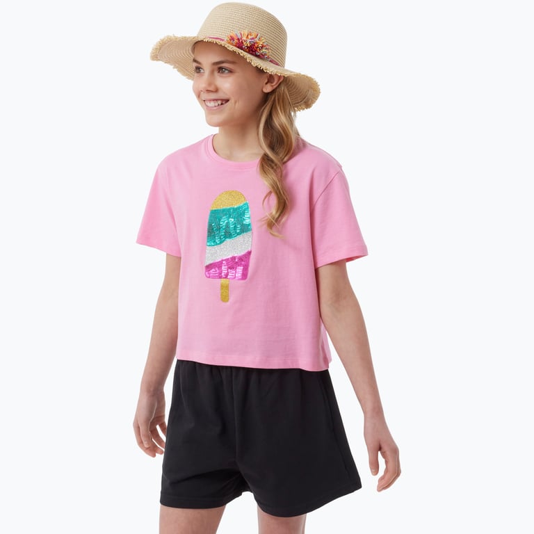 Firefly Yammy JR t-shirt Rosa