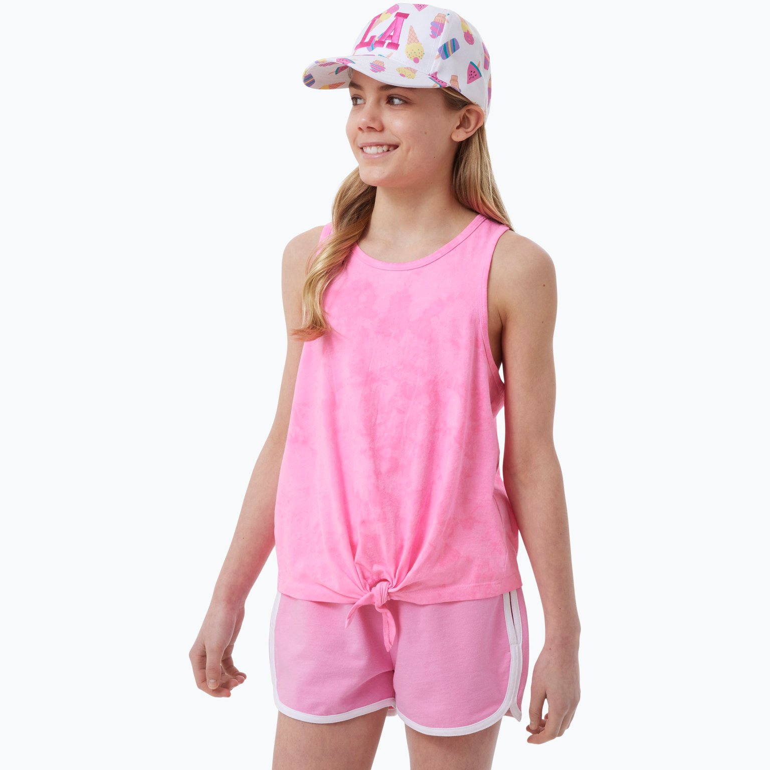 Firefly Summer Tie JR linne Rosa