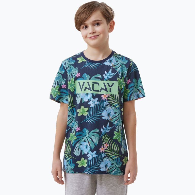 Firefly Hawaii JR t-shirt Blå