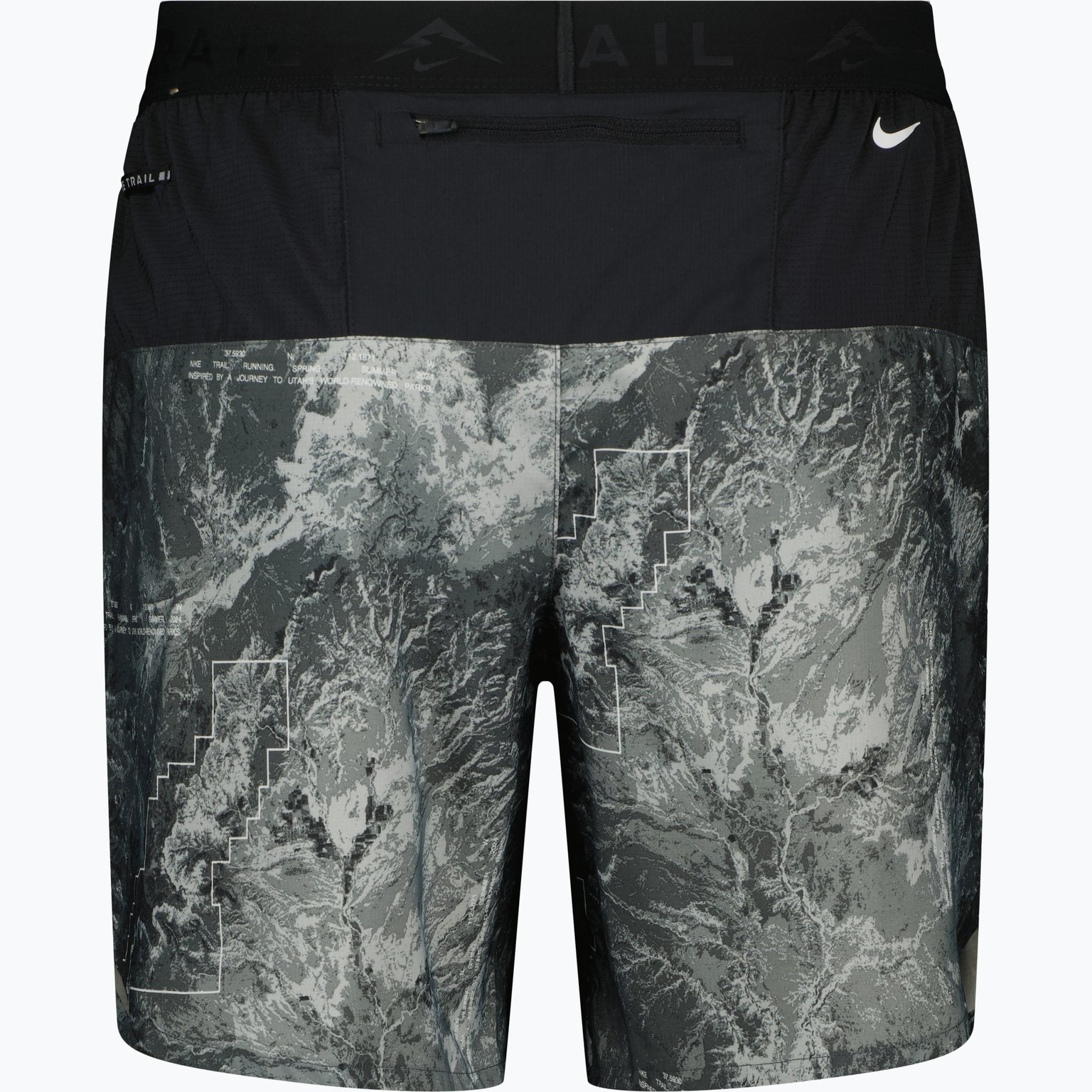 Nike Trail Stride Dri-Fit M träningsshorts Svart