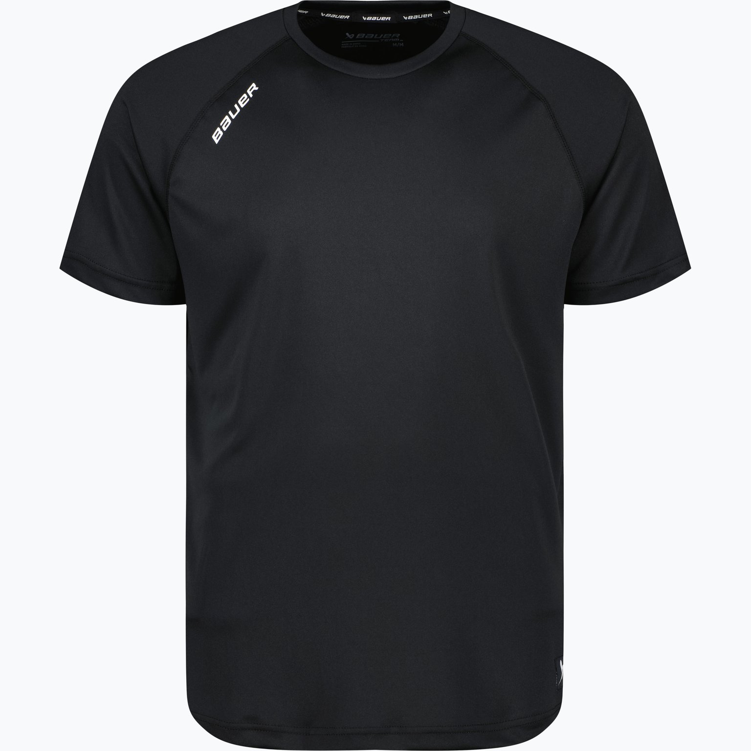 Bauer Hockey TEAM SS TECH TEE-SR Svart