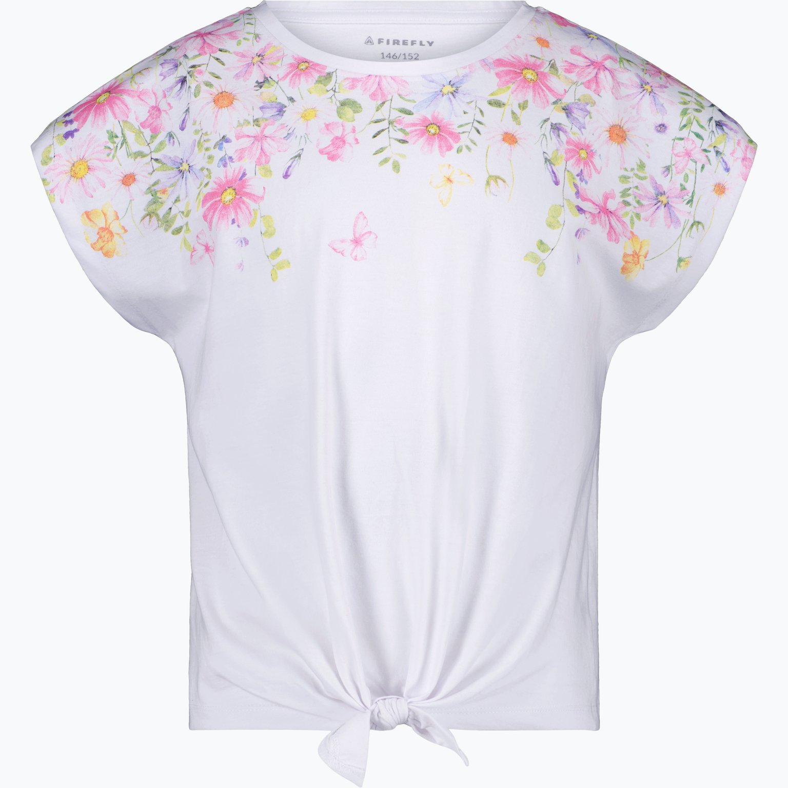 Firefly Flower JR t-shirt Vit