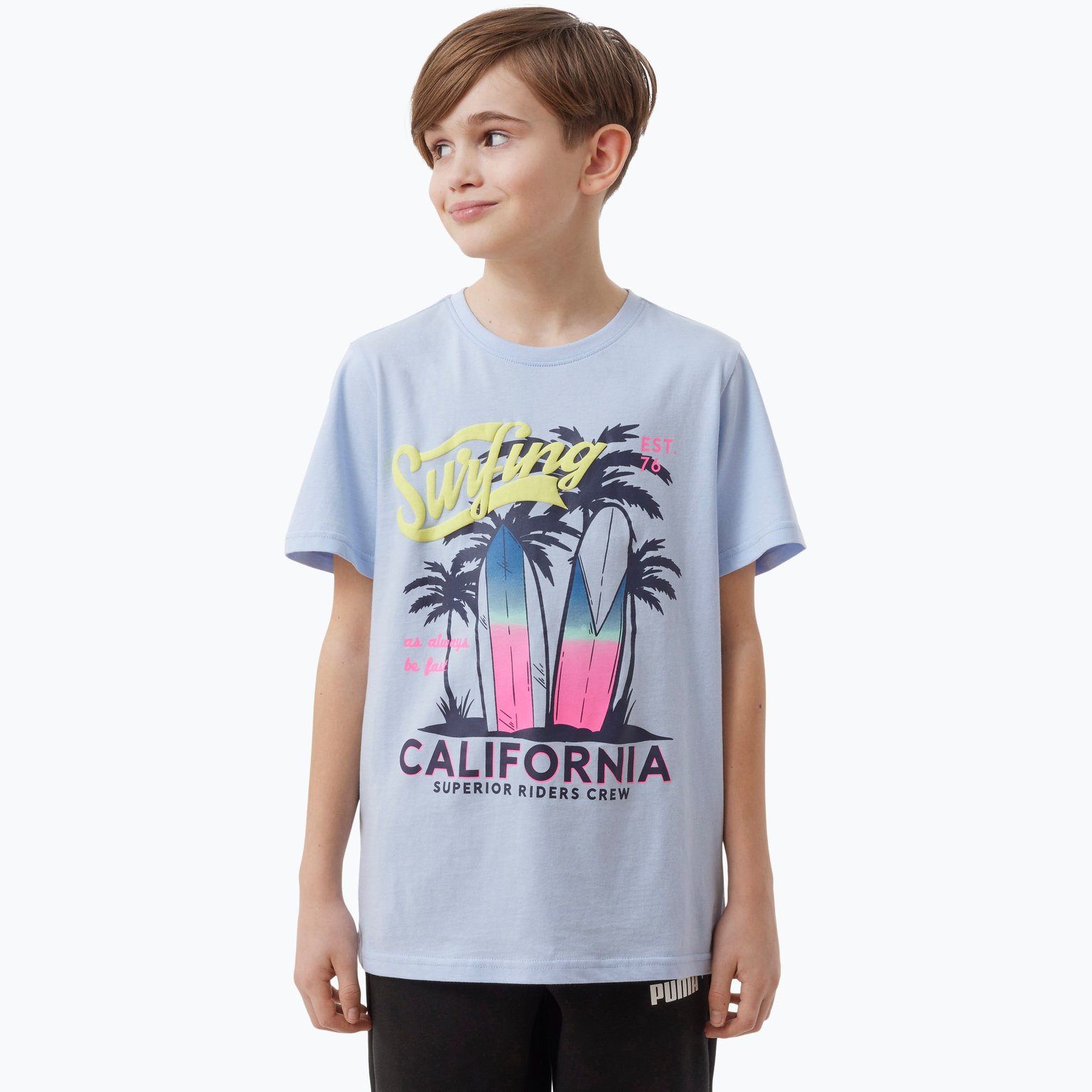 Firefly Island JR t-shirt Blå