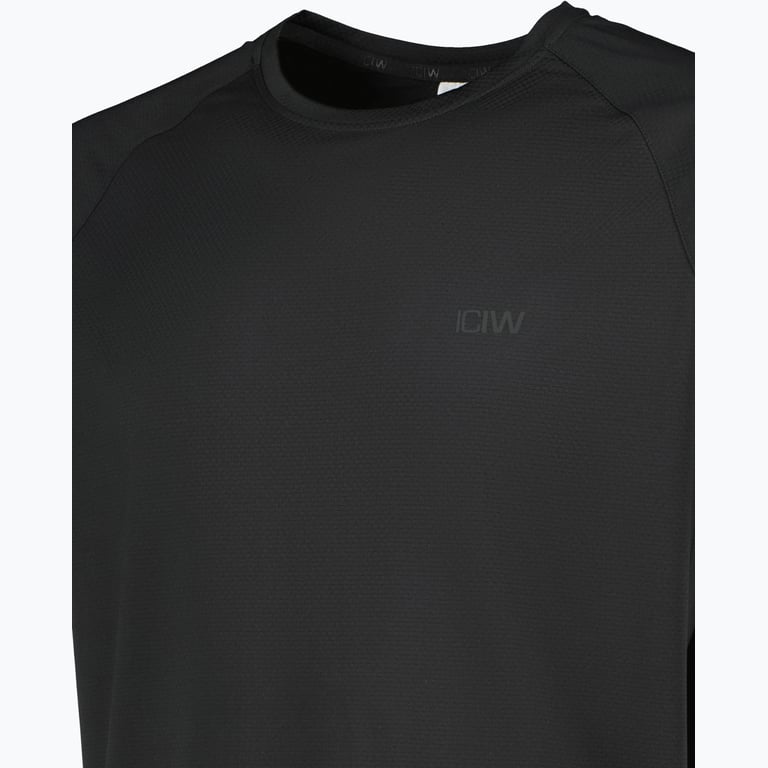 ICANIWILL Stride Raglan M träningst-shirt Svart