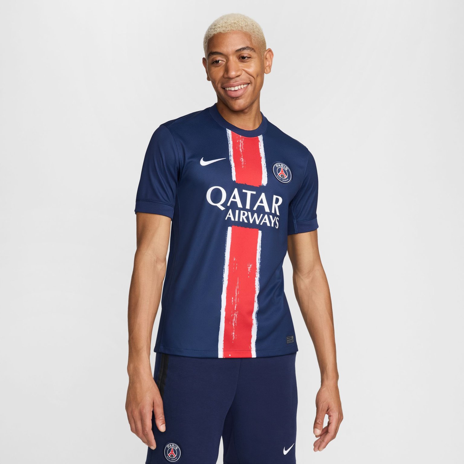 Nike Paris Saint-Germain Home 24/25 Stadium M matchtröja Blå