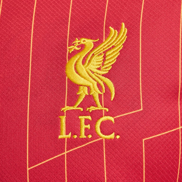 Nike Liverpool FC Stadium 24/25 Home M matchtröja Röd