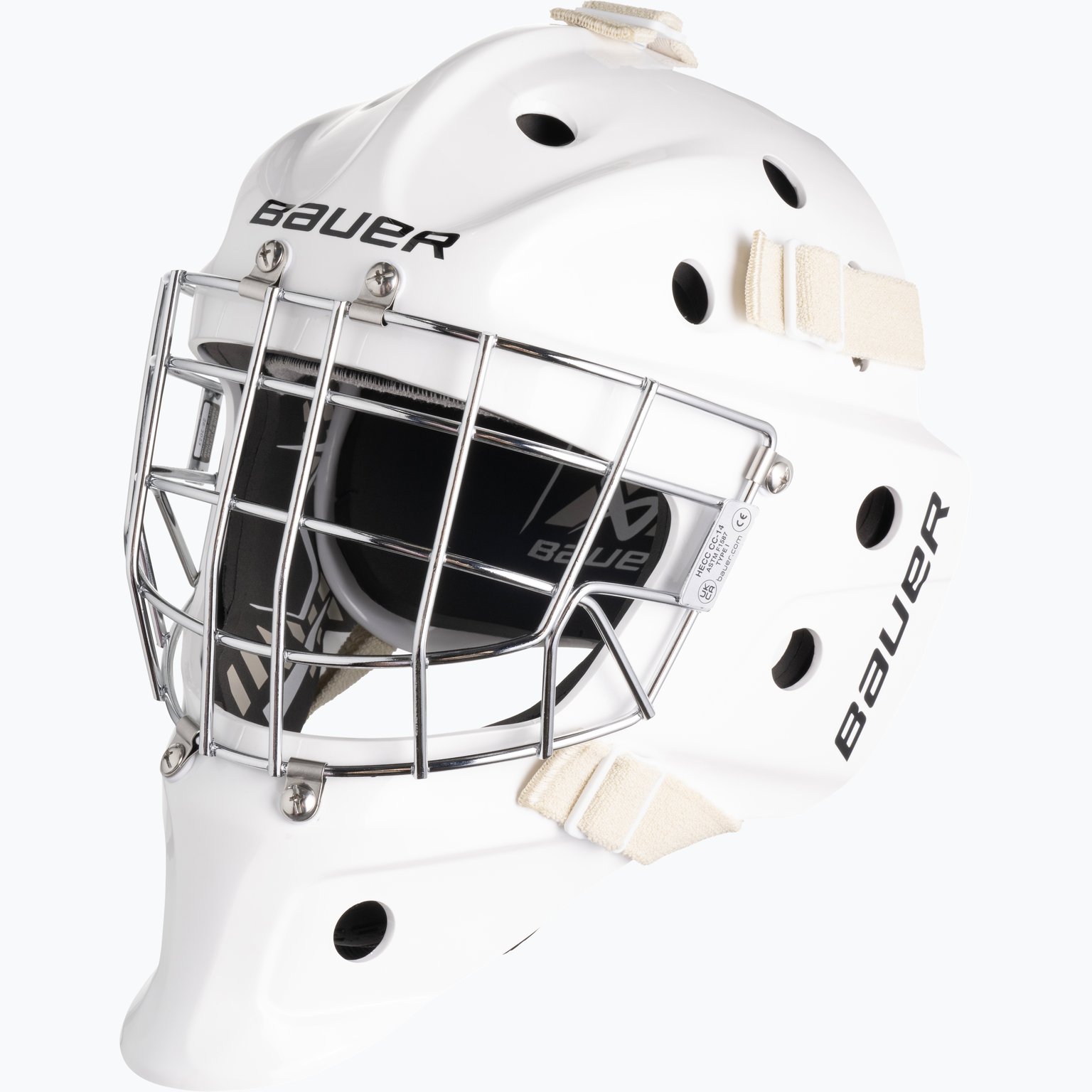 Bauer Hockey S24 930 JR målvaktshjälm Vit