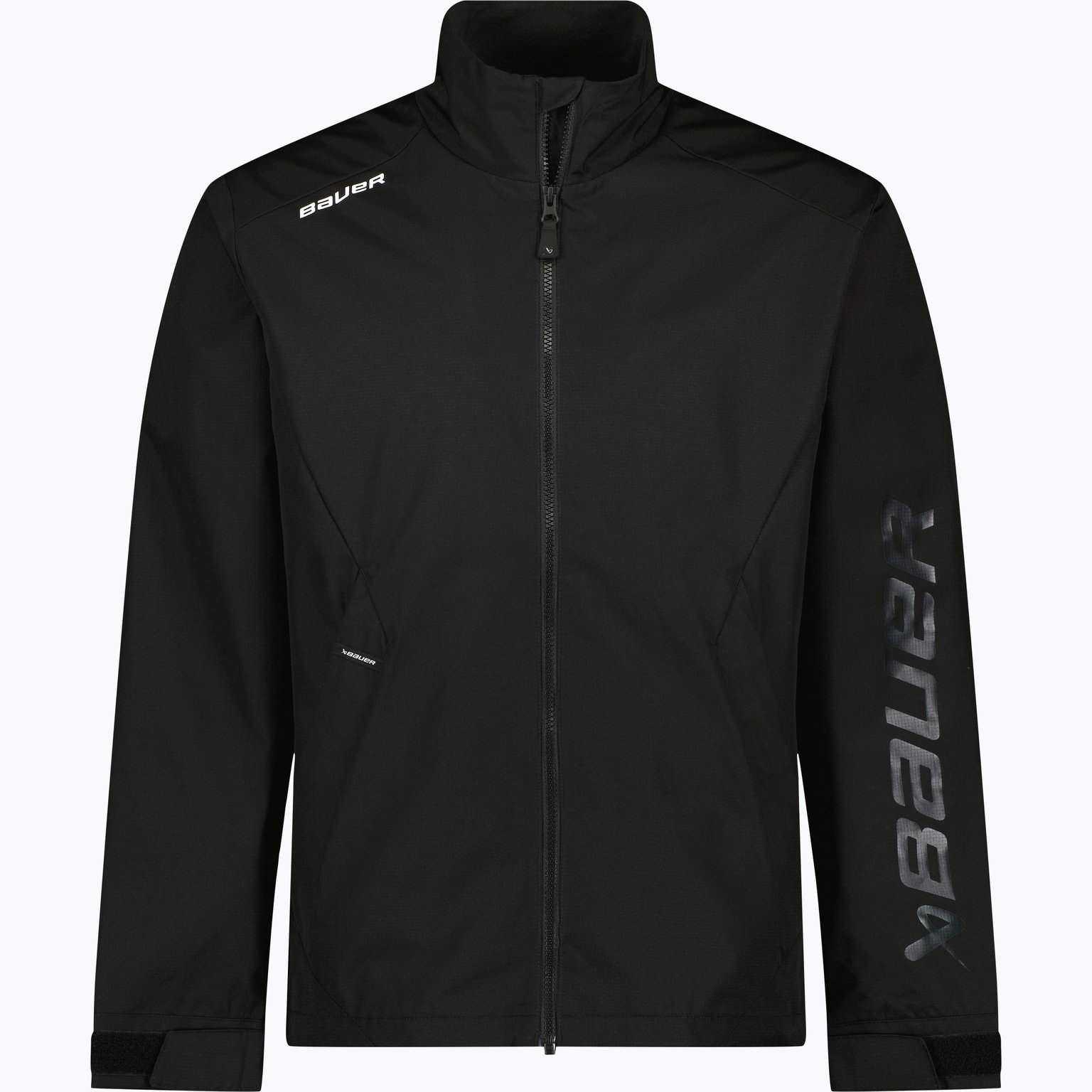 Bauer Hockey TEAM LIGHTWEIGHT JACKET-SR-BLK Svart