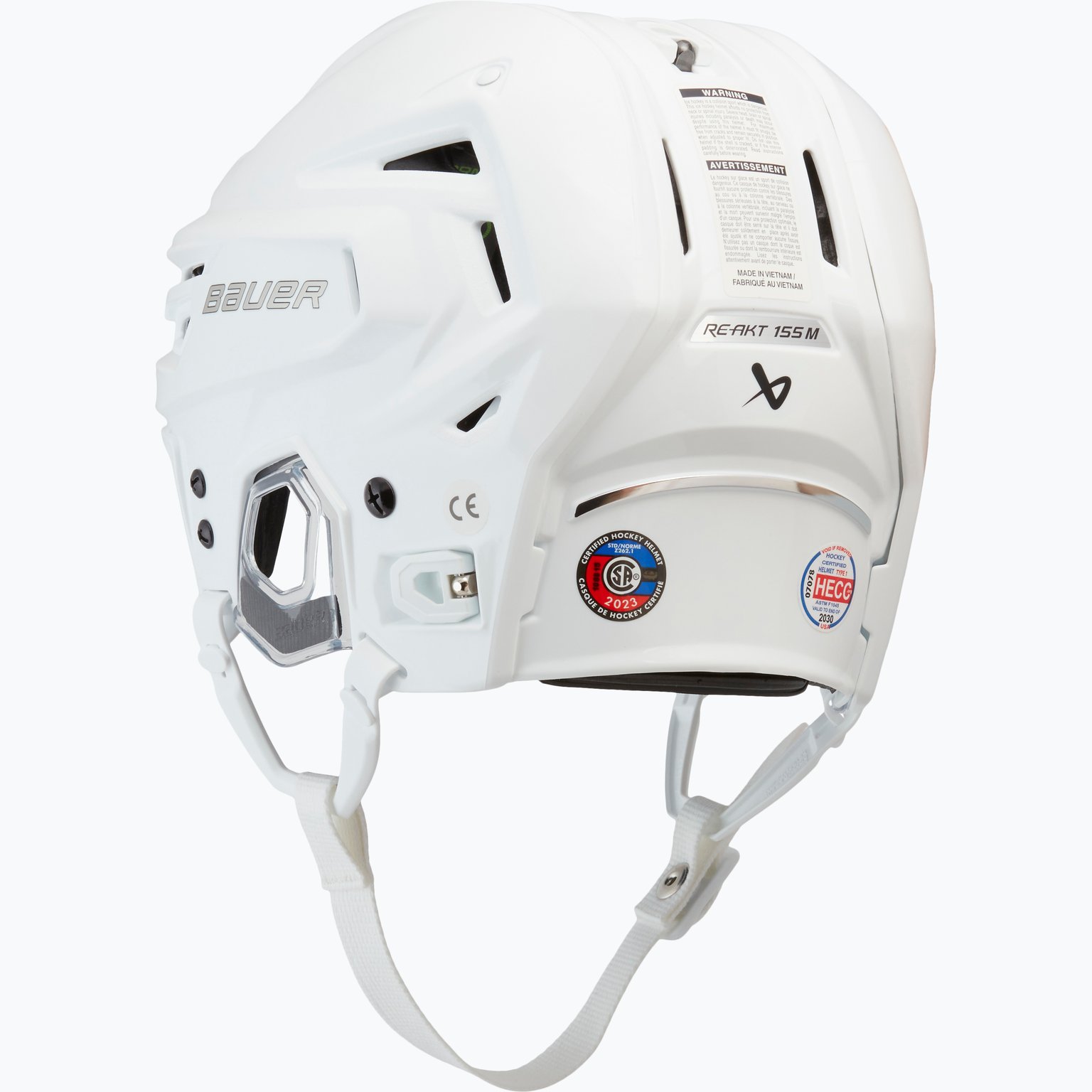 Bauer Hockey Re-Akt 155 SR hockeyhjälm Vit