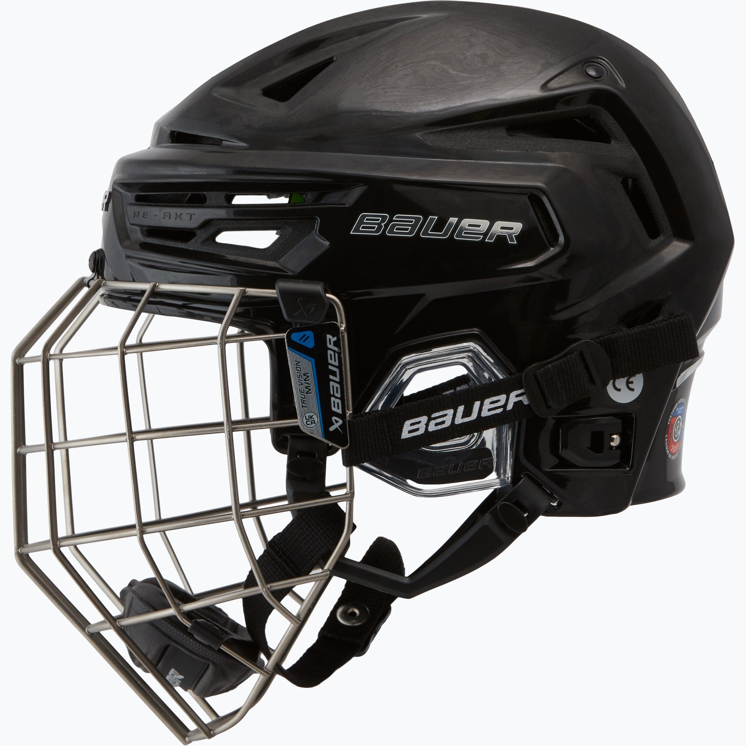 Bauer Hockey Re-akt 155 Combo SR hockeyhjälm Svart