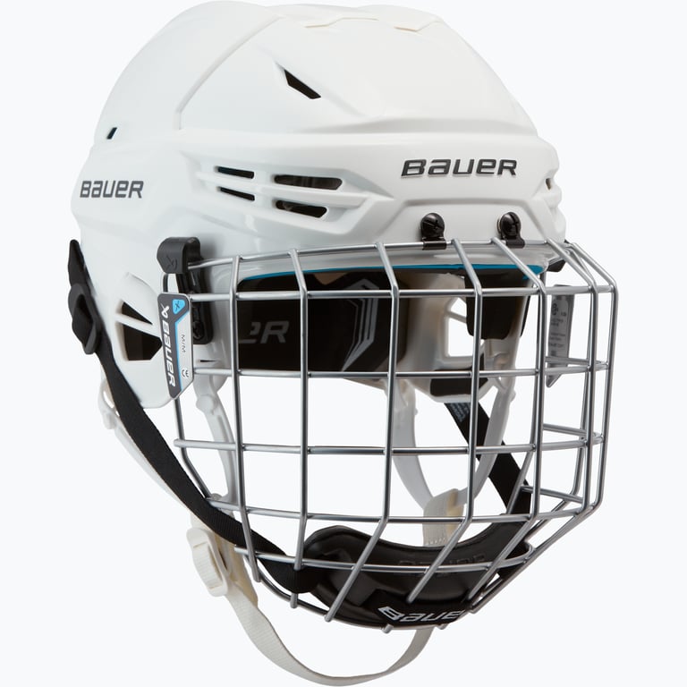 Bauer Hockey Re-Akt 55 Combo SR hockeyhjälm Vit