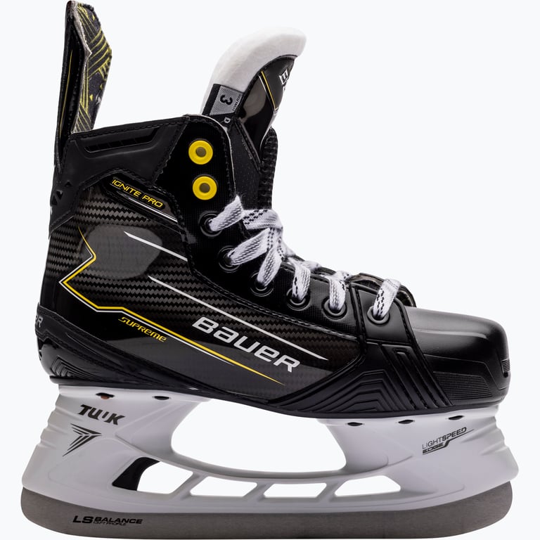 Bauer Hockey S24 Supreme Ignite Pro JR hockeyskridskor Svart