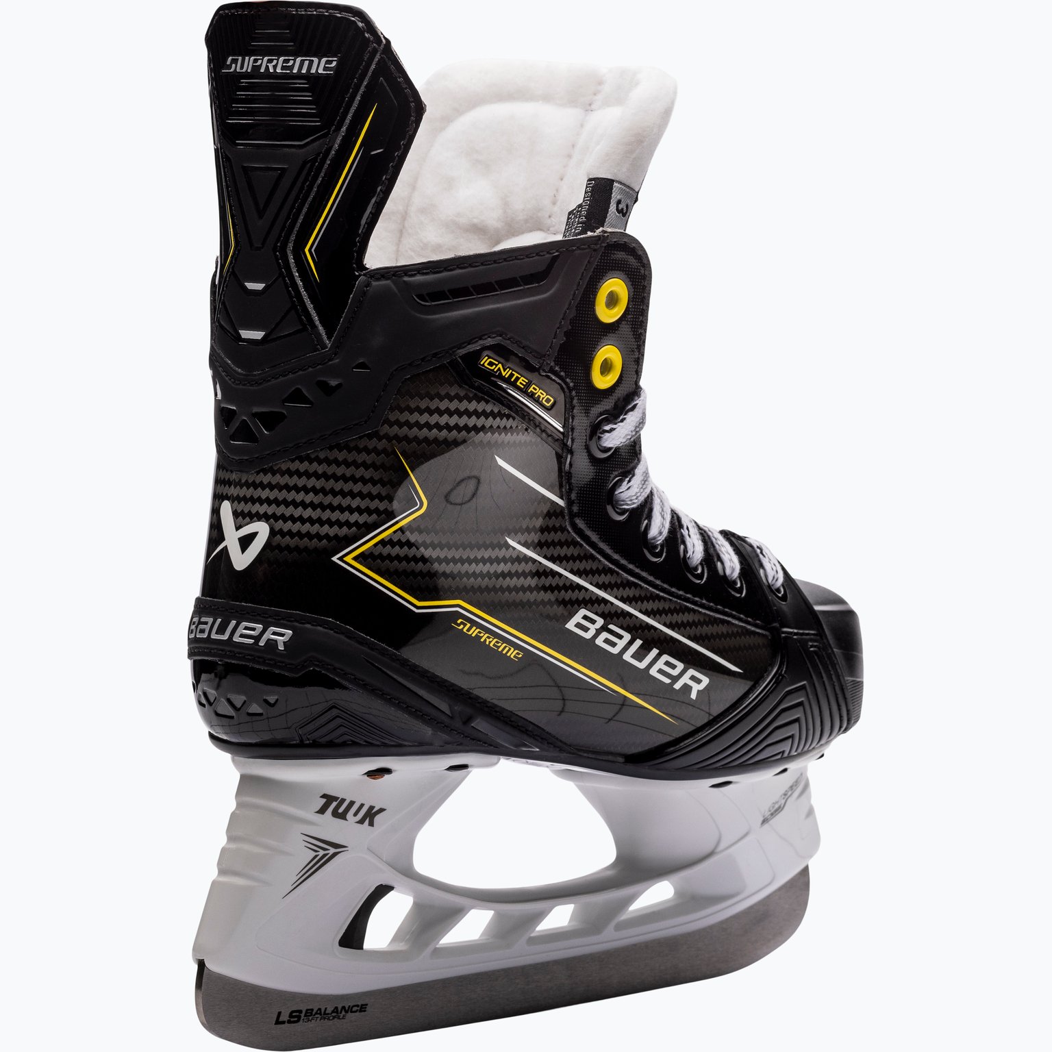 Bauer Hockey S24 Supreme Ignite Pro JR hockeyskridskor Svart