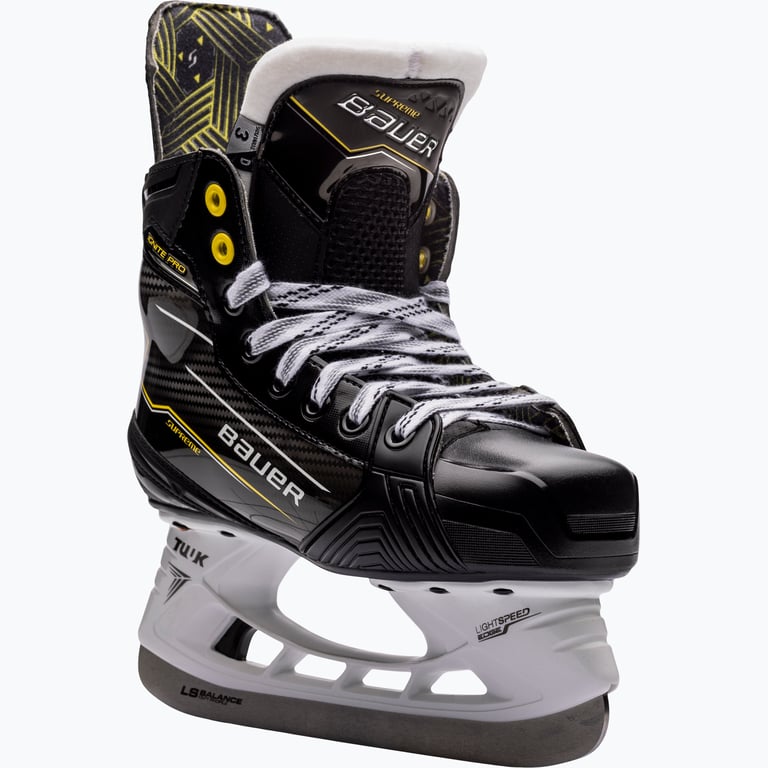 Bauer Hockey S24 Supreme Ignite Pro JR hockeyskridskor Svart