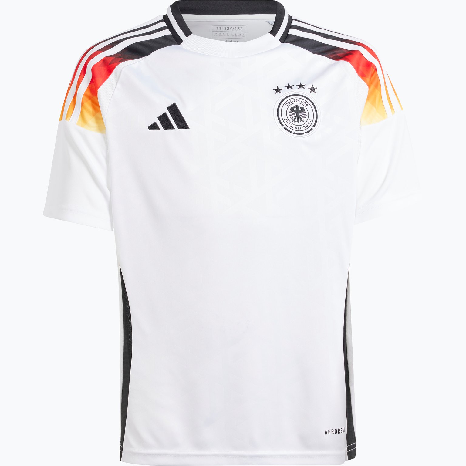 adidas Germany 24 Home JR matchtröja Vit