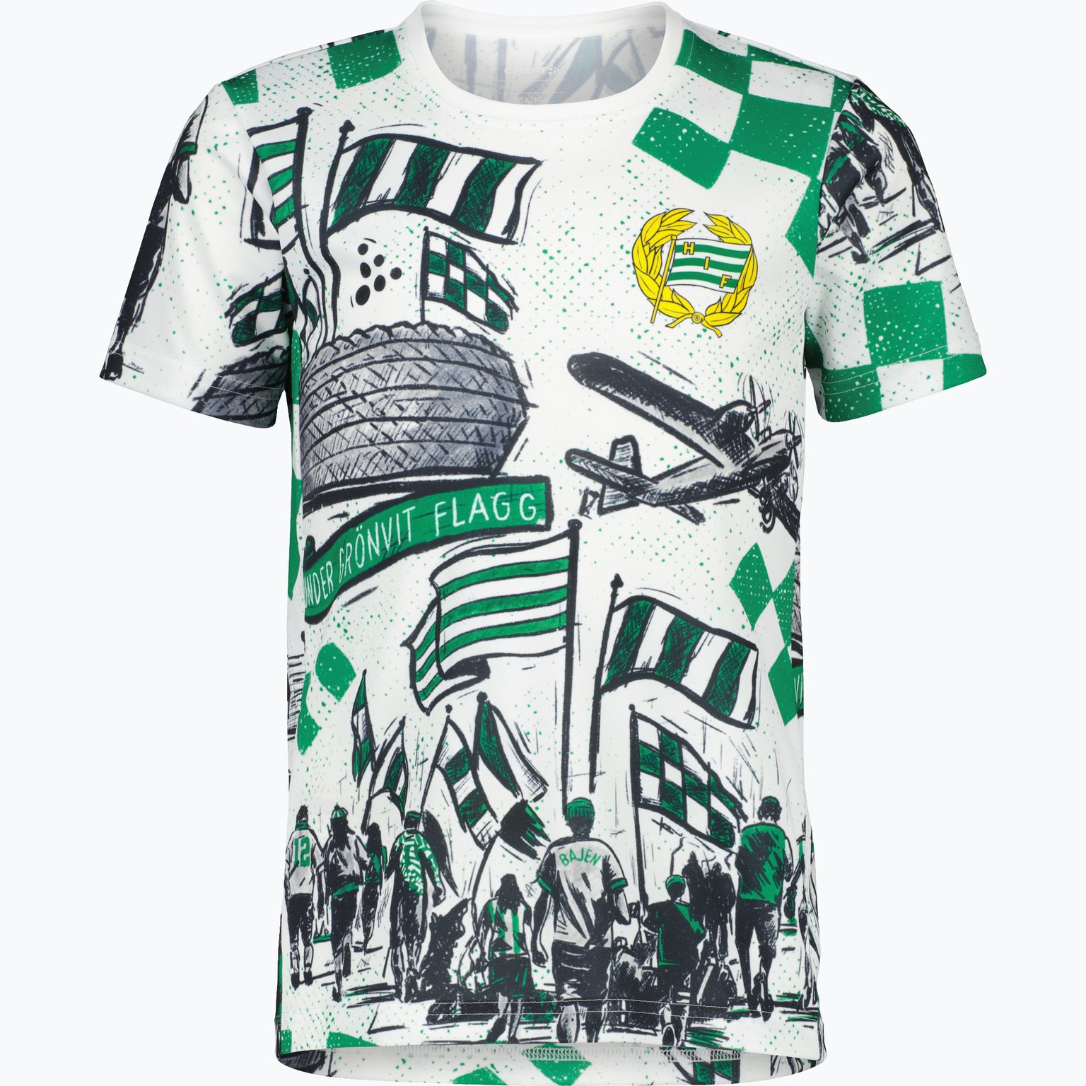 Hammarby Bajen Warm-Up 2.0 23 Jr Jersey Vit