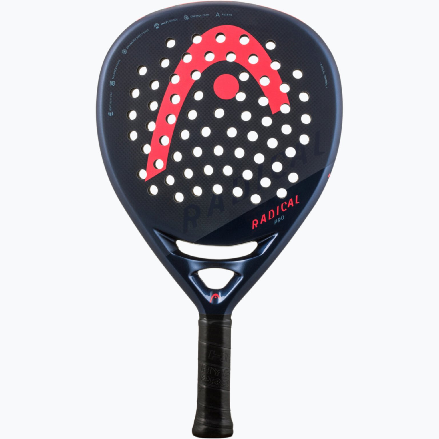 Head Radical Pro 24 padelracket Svart