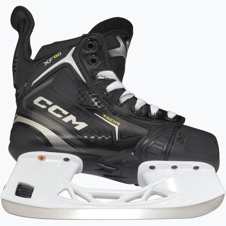 CCM Hockey Tacks XF80 JR hockeyskridskor Svart