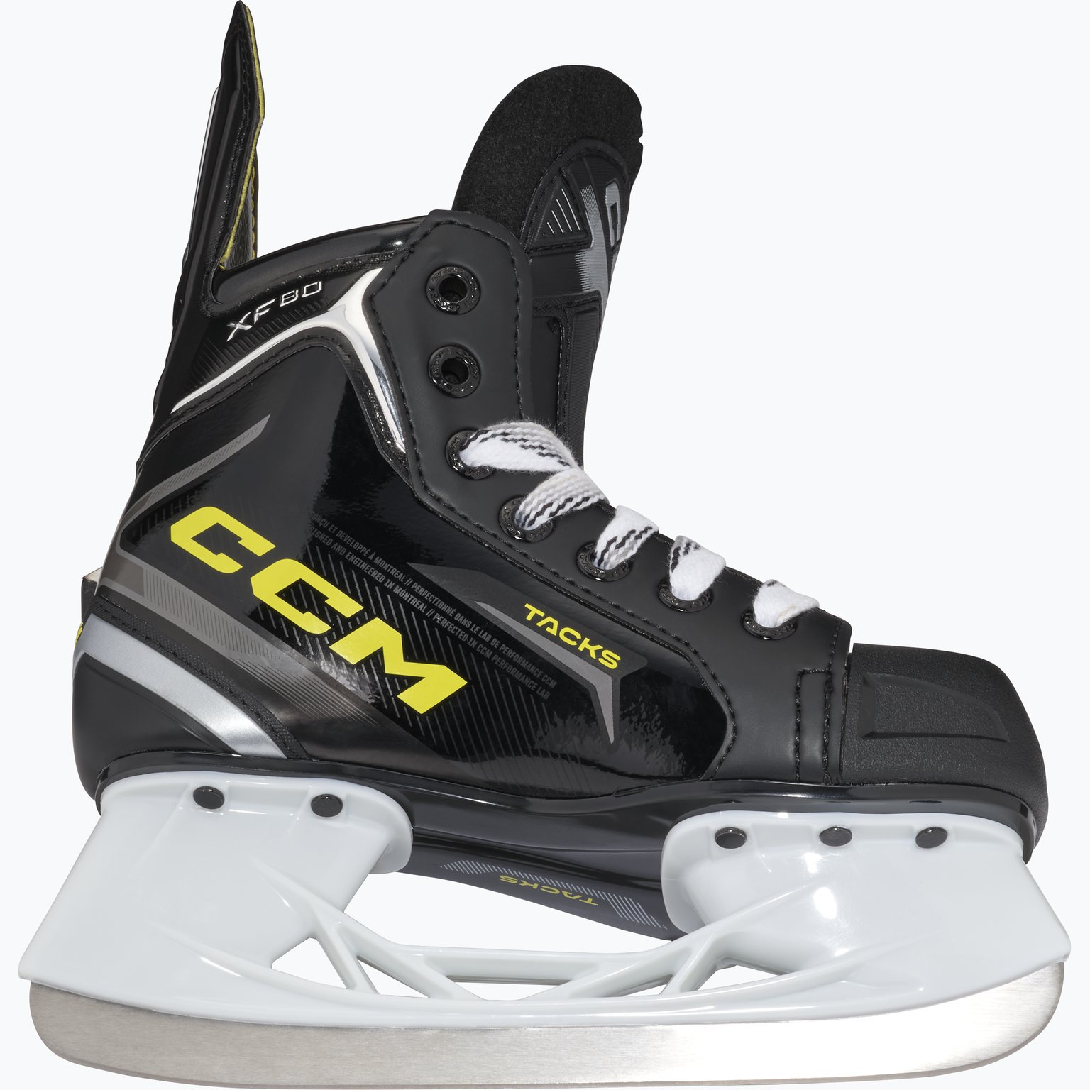 CCM Hockey Tacks XF80 YTH hockeyskridskor Svart