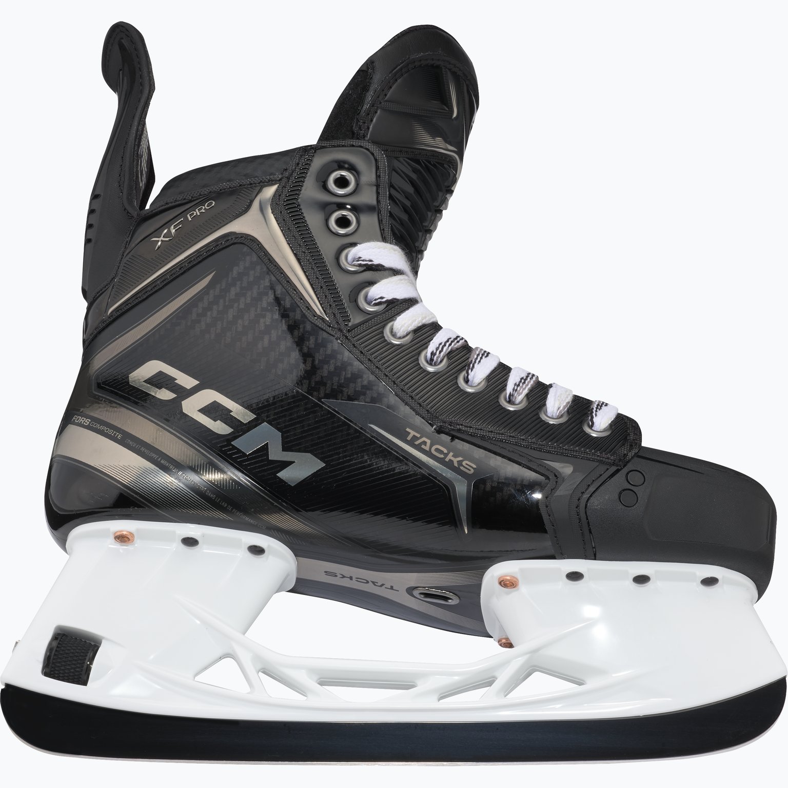 CCM Hockey Tacks XF Pro SR hockeyskridskor Svart