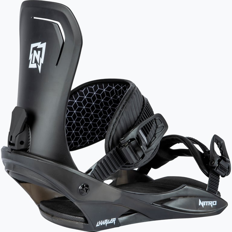 Nitro Charger snowboardbindning Svart