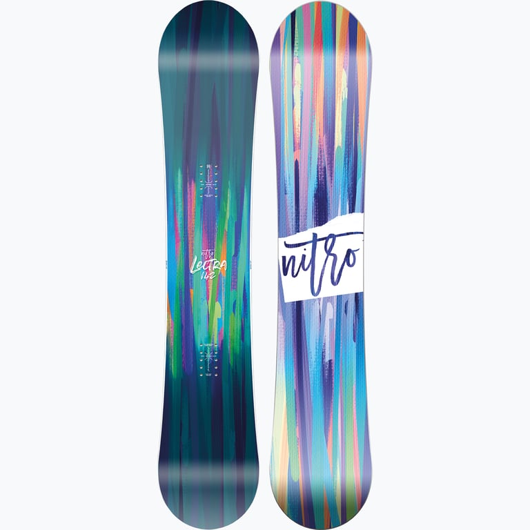 Nitro Lectra Brush snowboard Flerfärgad