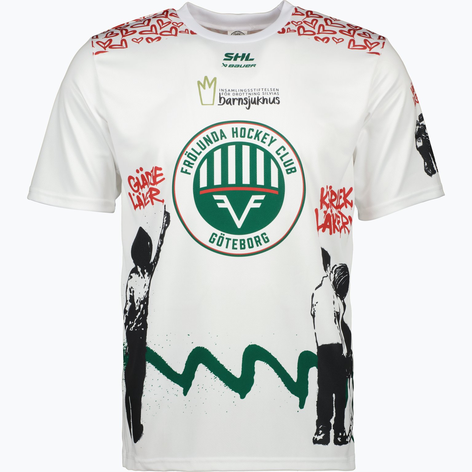 Frölunda Hockey Silvia Sr t-shirt Vit