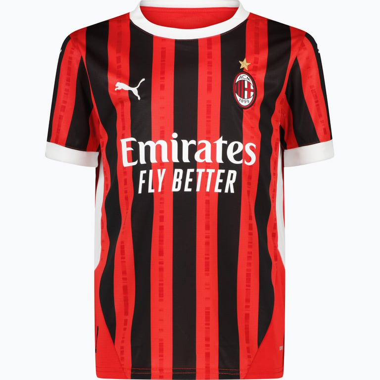 Puma AC Milan Home 24/25 JR matchtröja Röd