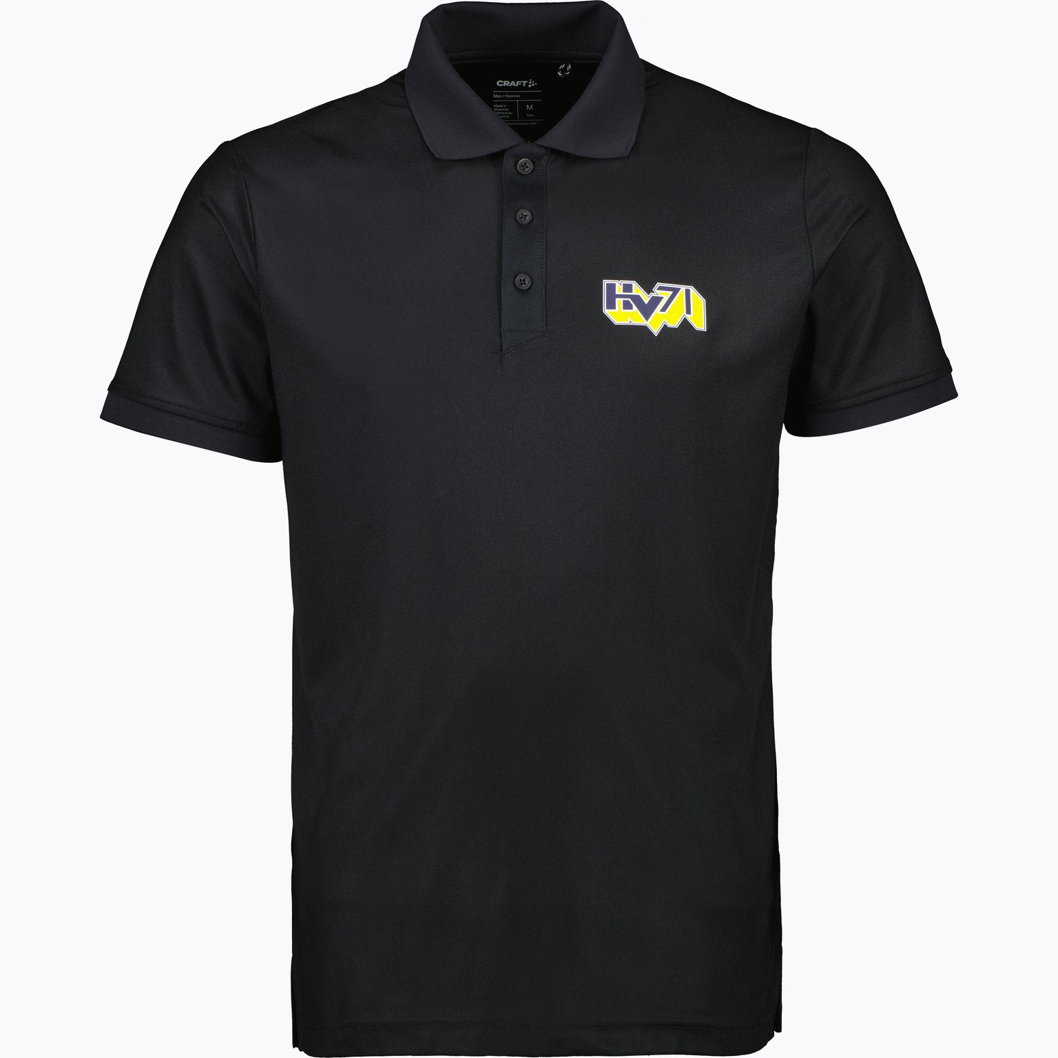 HV71 Polo M pikétröja Svart