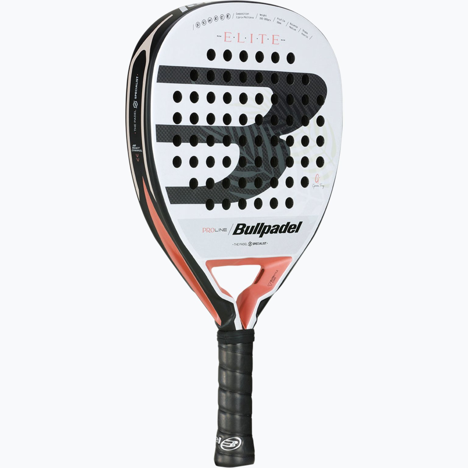 Bullpadel Elite 24 W padelracket Svart