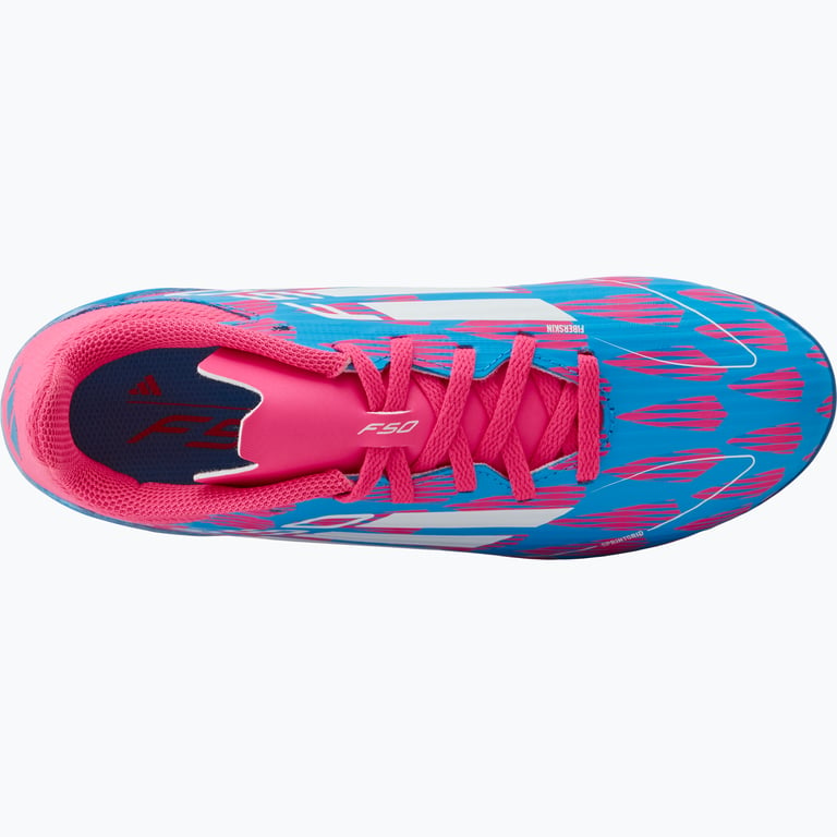 adidas F50 League FG/MG JR fotbollsskor Blå